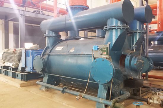 國內(nèi)某造紙廠使用的真空泵